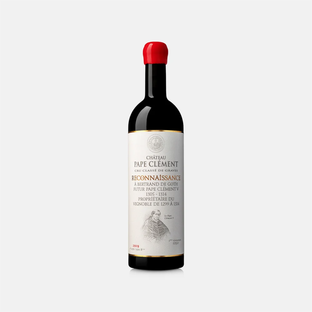 Reconnaissance Pape Clément V Rouge 2019