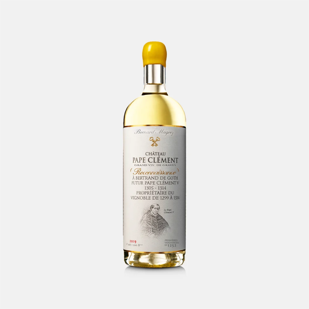 Reconnaissance à Pape Clément V Blanc 2019